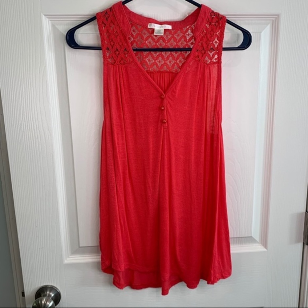 5/$15 - Bozzolo bright red tank‎ top medium